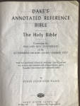 Dake's Bible